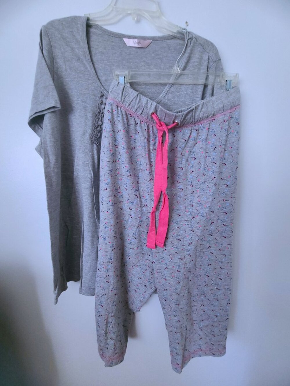 2 piece 100% Cotton Summer PJ Set-New